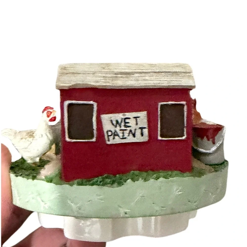 Hen House Jar Candle Topper Farmhouse Chicken Resin Candle Shade Decor